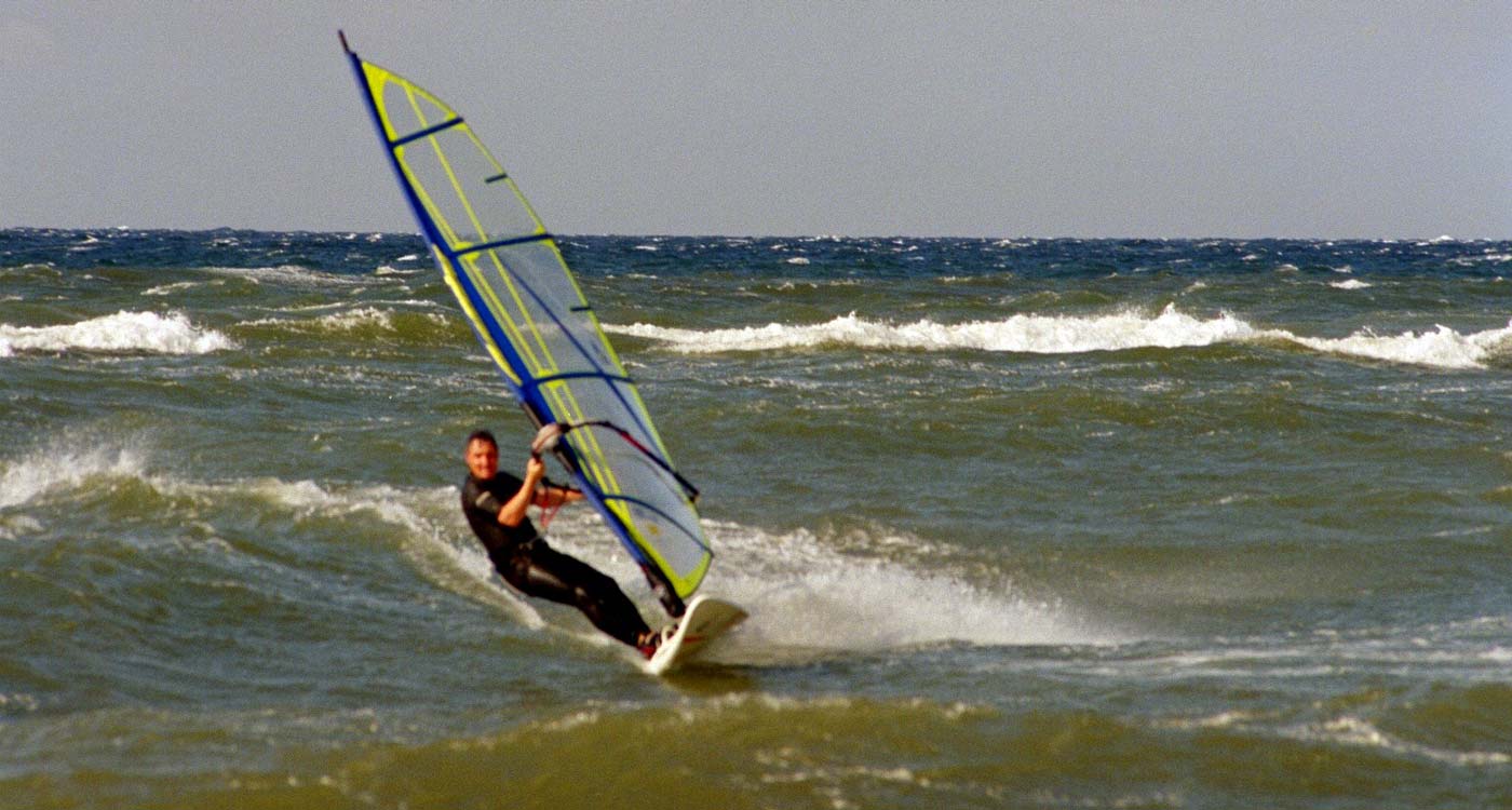Windsurfen an der Ostsee